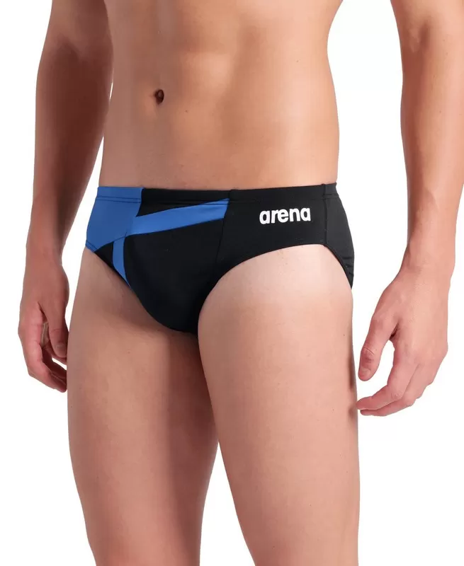 M ARENA DIAMOND SWIM BRIEFS BLACK ROYAL 