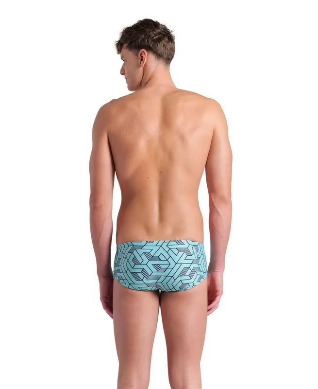 M ARENA ESCAPE SWIM LOW WAIST SHORT BLACK WATER 