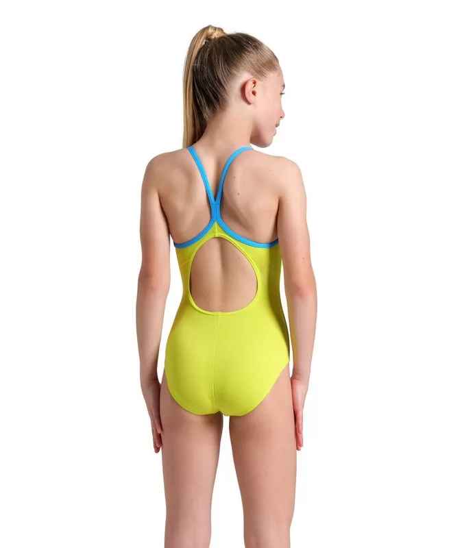 G ARENA STAR GRAPHIC SWIMSUIT LIGHTDROP BACK GREEN 
