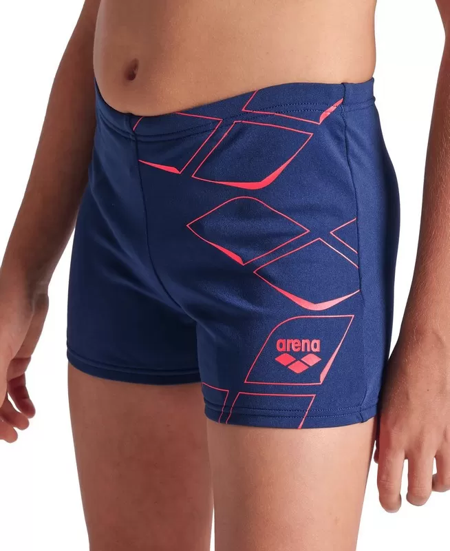 BOYS ARENA LOSANGE GRAPHIC SWIM SHORT 