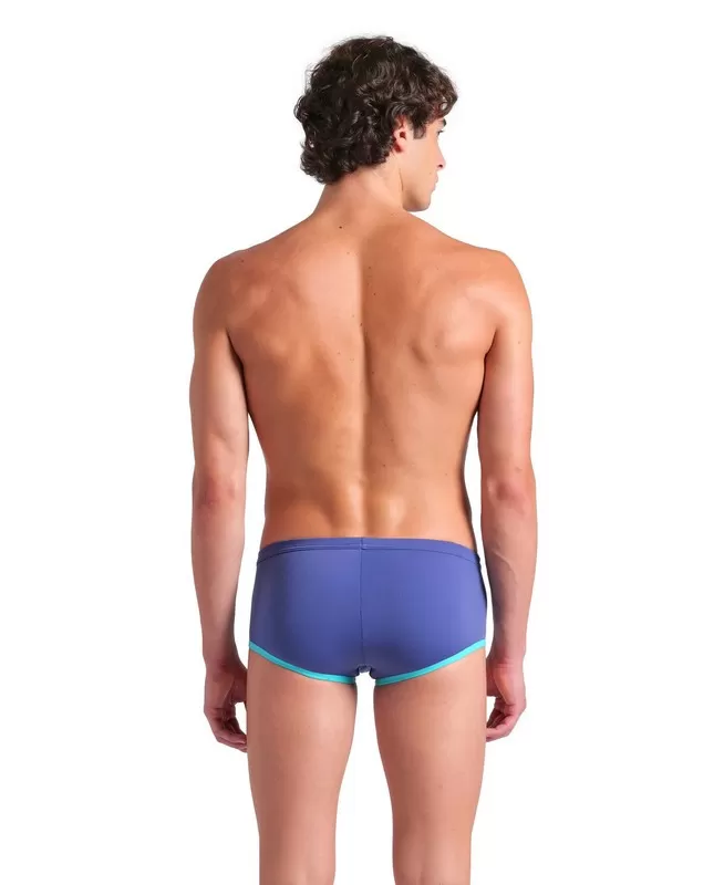 M ARENA ONE LOW WAIST SHORT BIG LOGO PLUM 