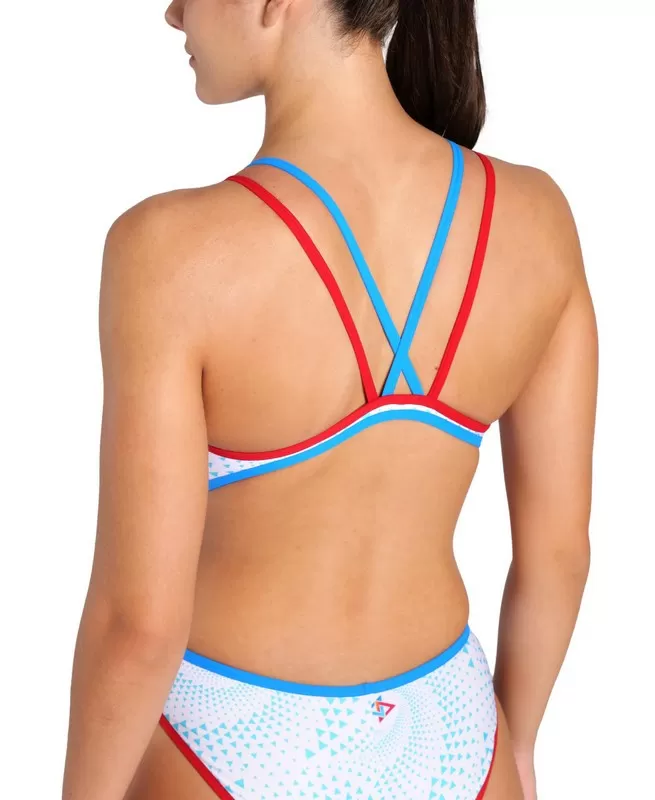 WOMEN'S ARENA ONE FIREFLOW SWIMSUIT DOUBLE CROSS 
