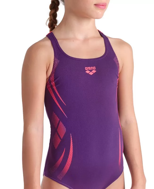 G ARENA POSEIDONIA SWIMSUIT SWIM PLUM 