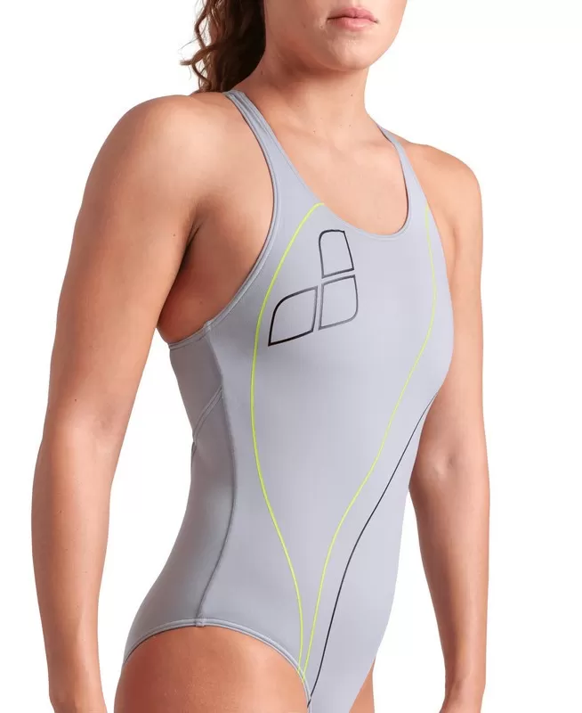 W ARENA TRAIL SWIMSUIT V BACK 