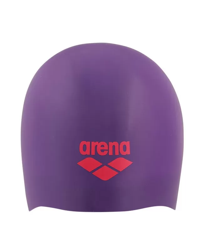 ARENA LONG HAIR CAP PLUM 