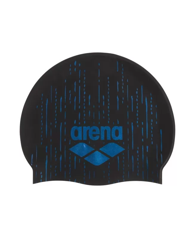 ARENA SHINE CAP BLACK-BLUE 
