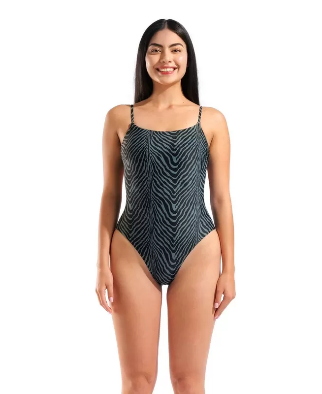 W ARENA WATER PRINTS SWIMSUIT 