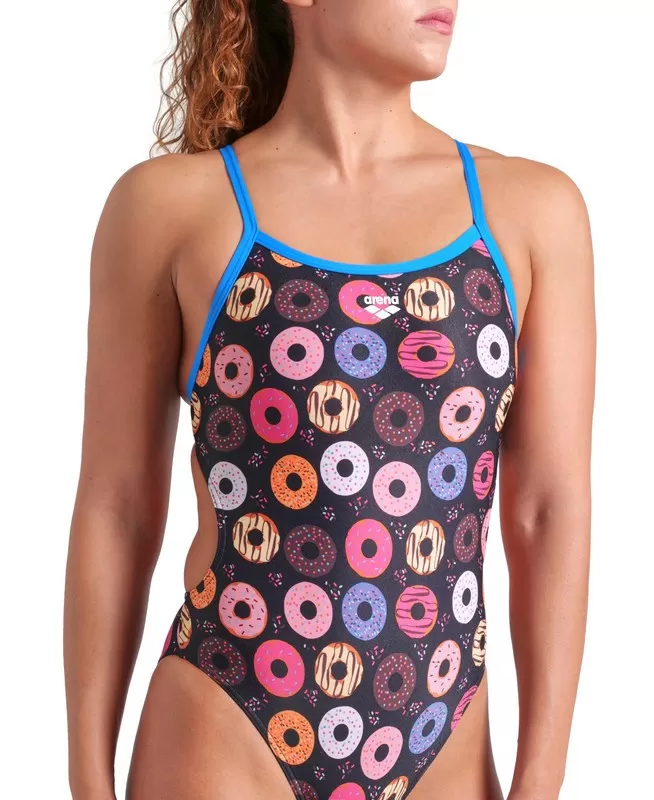 W ARENA DONUTS SWIMSUIT CHALLANGE BACK 