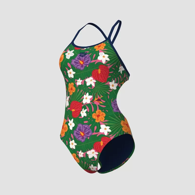 W ARENA RAIN FOREST SWIMSUIT TIE B 
