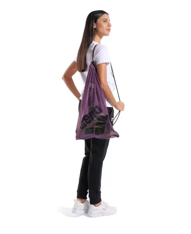 ARENA ONE GO MESH BAG PLUM 