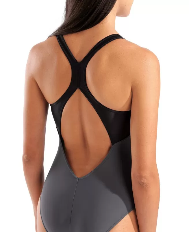 W ARENA GRID SWIMSUIT V BACK GRAPH A 
