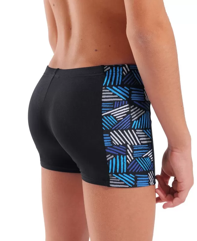 B ARENA CANDIES SWIM SHORT BLACK-MULTI BLACK 