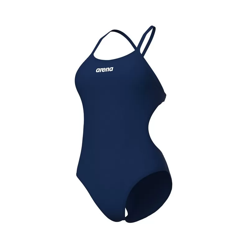 W ARENA SWIMSUIT TIE BACK SOLID 