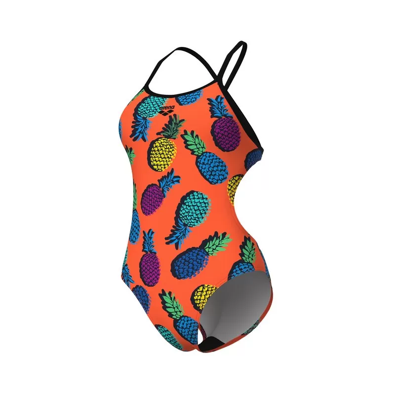 W ARENA PINEAPPLES SWIMSUIT TIE BAC 