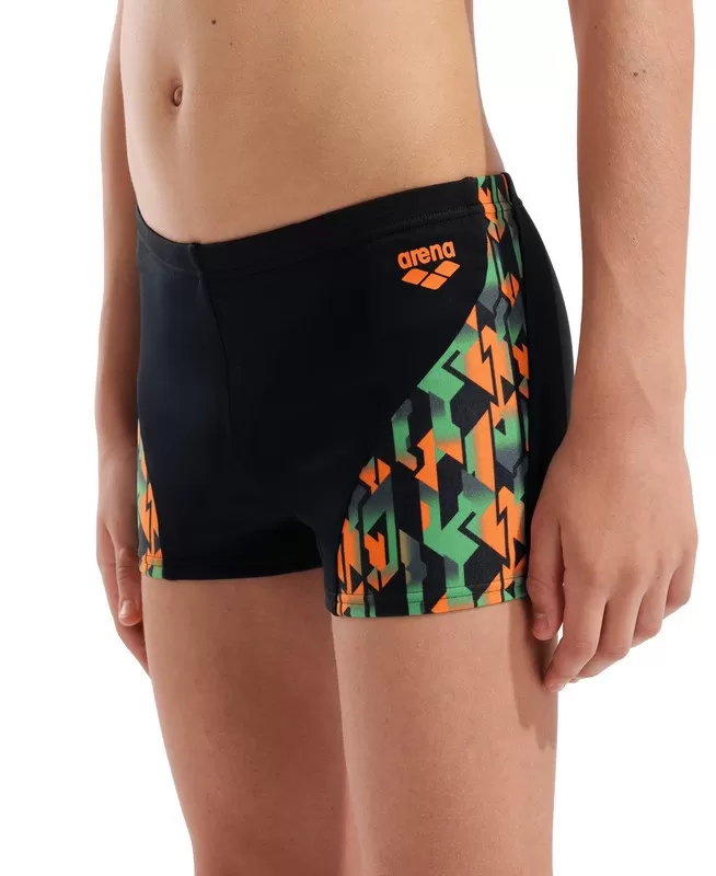 B ARENA PRINT SWIM SHORT 