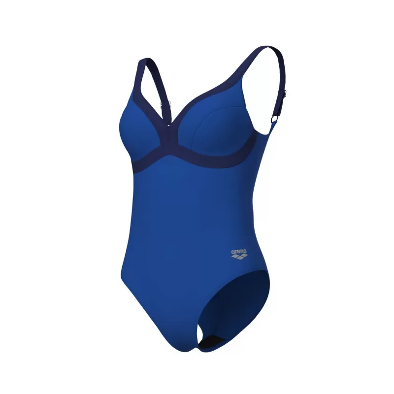 W ARENA SWIMSUIT DANIELA U BACK BRIGHT BLUE-NAVY 