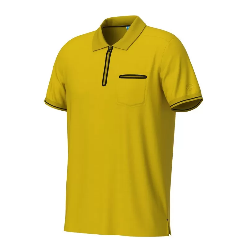 M ARENA TECH POLOSHIRT WITH ZIP 