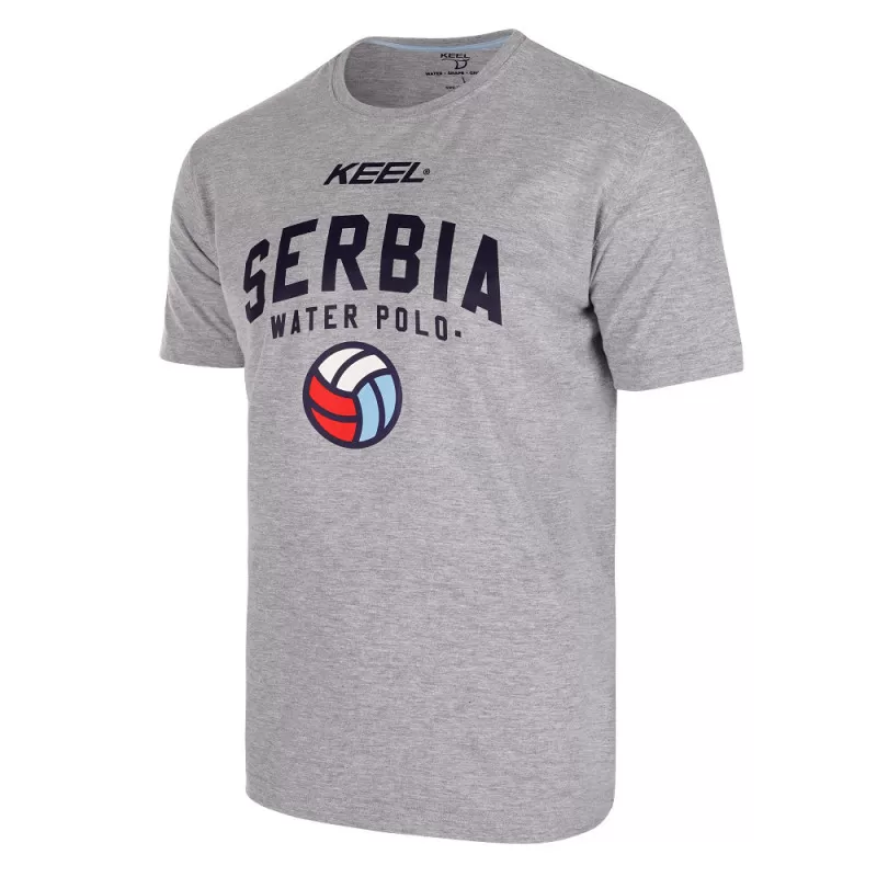 KEEL MAJICA SERBIA OFFICIAL 2023 GREY 
