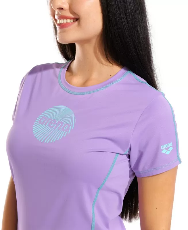 W ARENA S/S SWIM SHIRT 