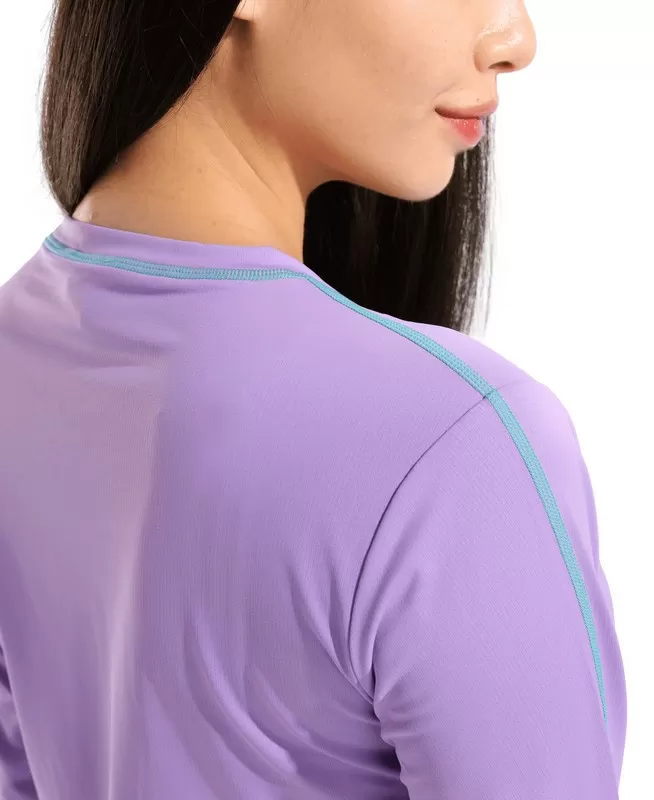 W ARENA L/S SWIM SHIRT 