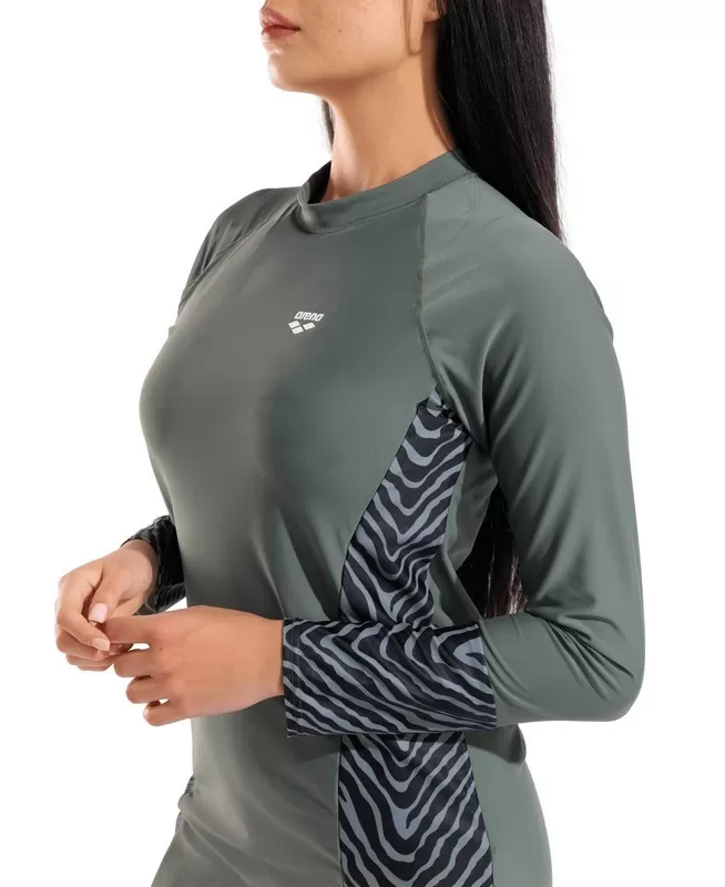W ARENA SWIM TUNIC ALLOVER 