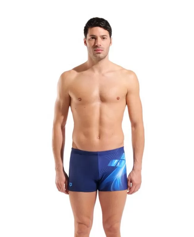 M ARENA JELLYFISH SWIM SHORT NAVY-MULTI 