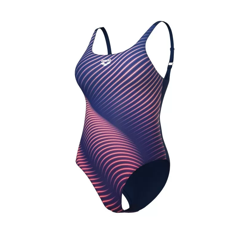 W ARENA NIGHT LIGHT SWIMSUIT CALYPSO CORAL MULTI 