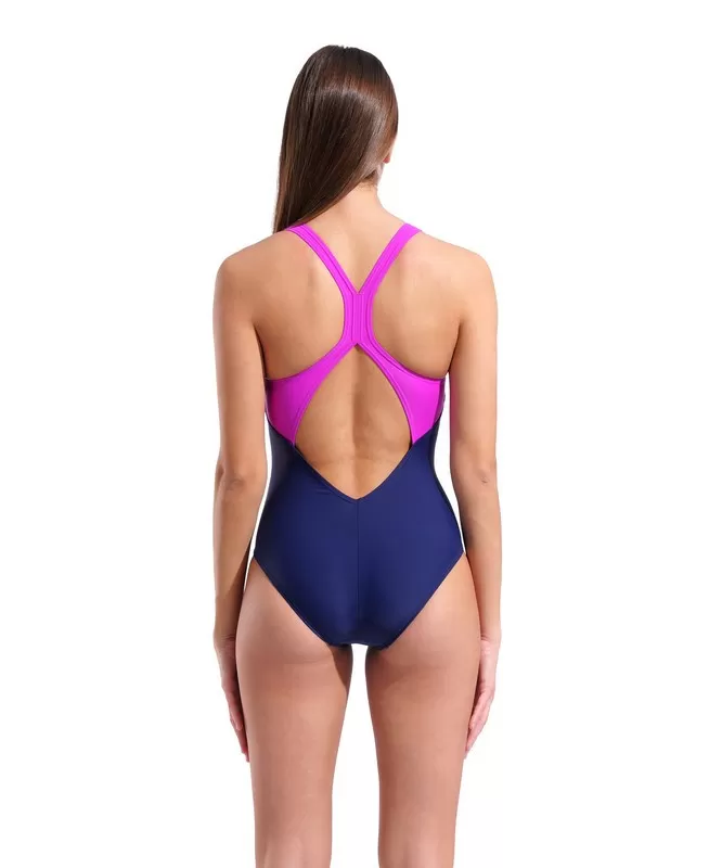 W ARENA FOLIAGE SWIMSUIT NAVY MULTI 