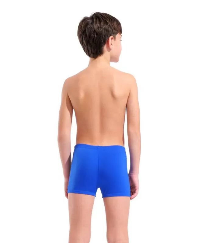 B ARENA BOLD SWIM SHORT NEON BLUE-ARTIC LIME 