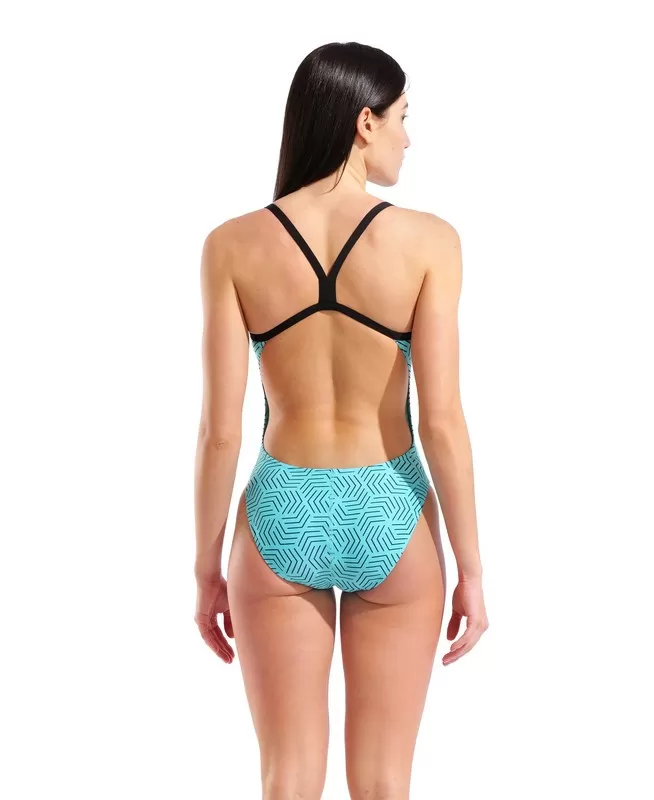 W ARENA  SWIMSUIT WATER MAZE CHALLENGE BACK 
