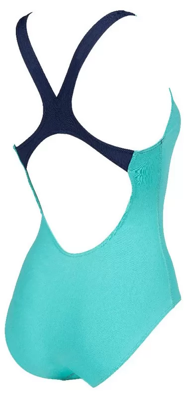 W SOLID SWIM PRO MINT-NAVY 