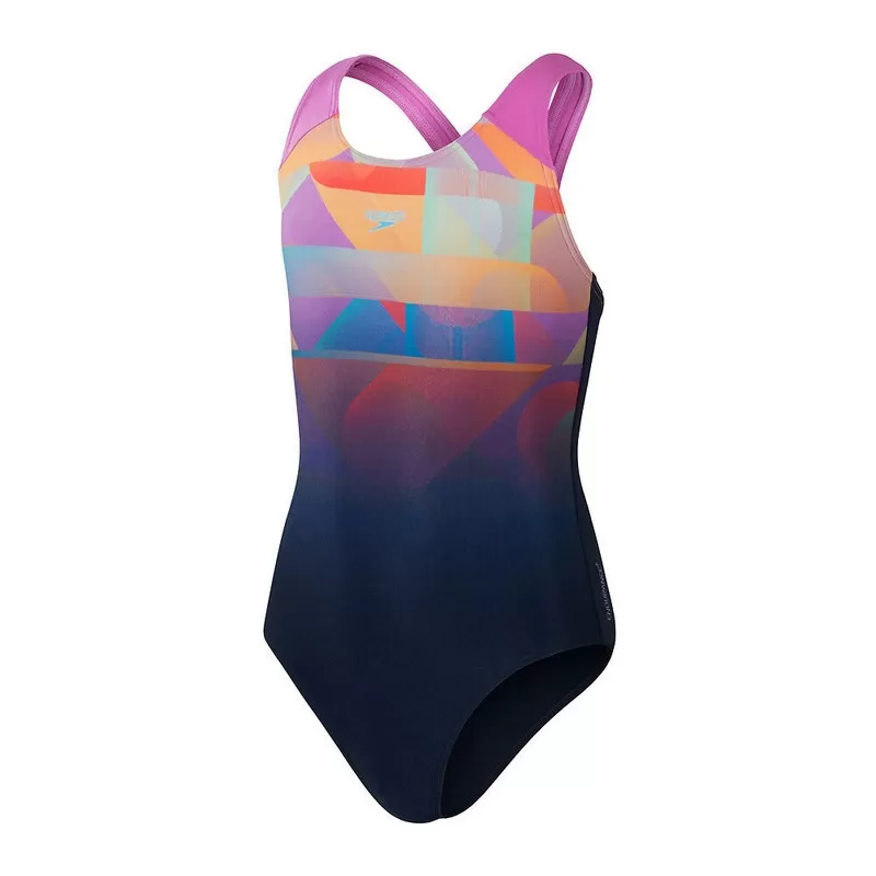SPEEDO DIGI PLMT SPBK JF NVY/RED 