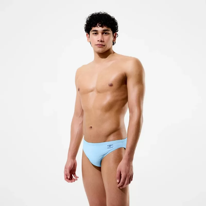 SPEEDO MEN SOLID BRIEF LTBLU 
