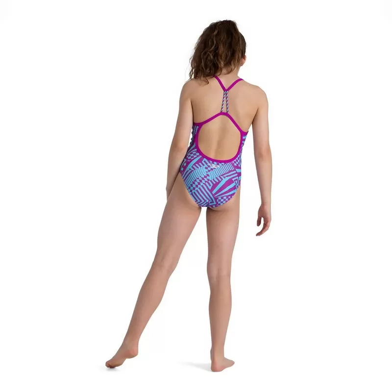 ALV SPIRAL ST JF PURPLE/BLUE DEČIJI KUPAĆI KOSTIM 