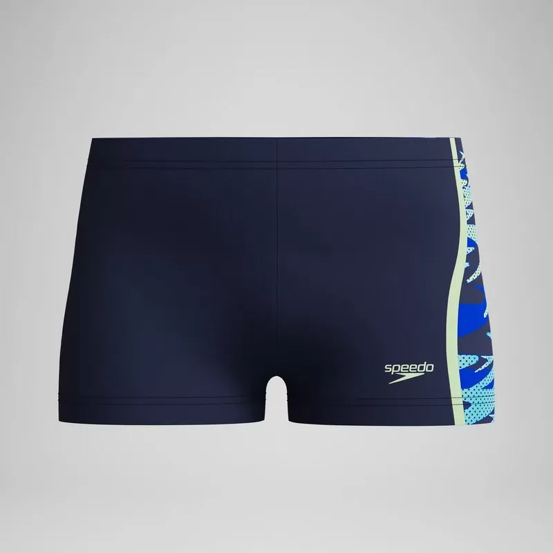 SPEEDO HYPERBM SPLICE AQSHT NVY/GRN DEČIJE GAĆE 