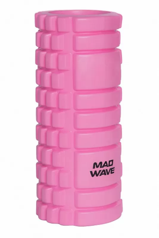 MAD WAVE HOLLOW FOAM ROLLER PINK 
